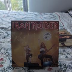 Iron Maiden - Running Free (12", Single, Pur)