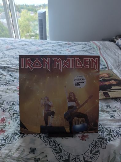 Iron Maiden - Running Free (12", Single, Pur)