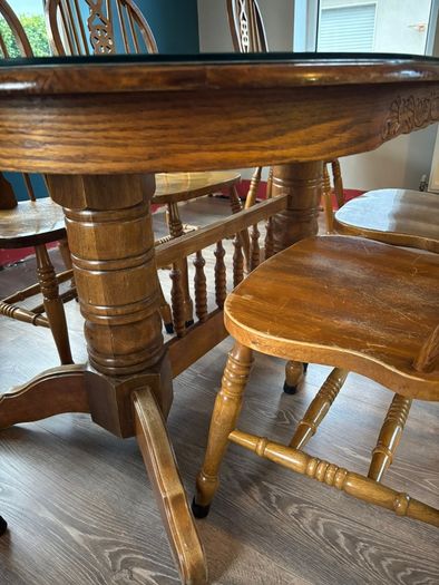 Table and chairs