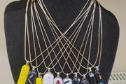 Handmade Fused Glass Pendant Necklace Collection