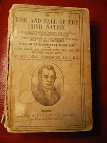 The Rise & Fall of The Irish Nation / Sir Jonah Barrington/ James Duffy & Co.Dublin1833