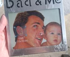 Dad & Me photo frame