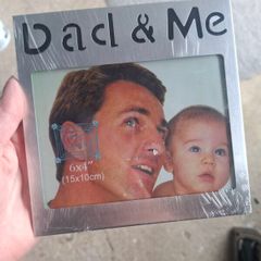 Dad & Me photo frame