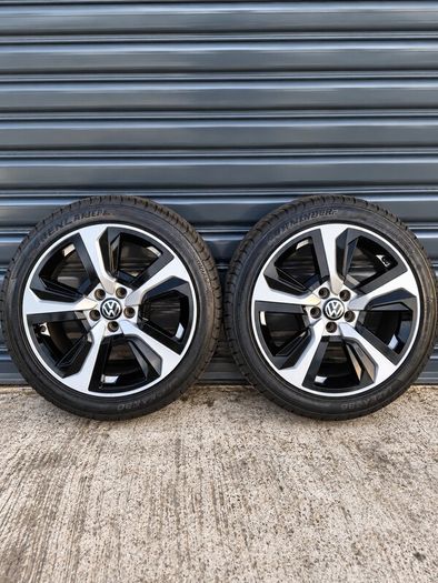 17" 5x100 VW Polo, A1, Fabia, Rapid ,Good Tyres