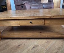 Pine coffee table