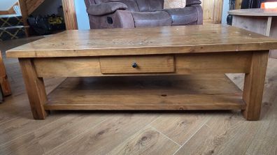 Pine coffee table