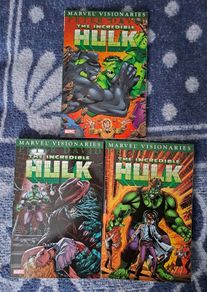 INCREDIBLE HULK VISIONARIES graphic novels. By Peter David and Dale Keown. MARVEL Comics