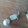 Pearl bracelet earrings cultured pearl Costume jewellery Image 6