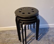 4 Ikea Marius Stools