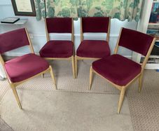 4  light oak Dining Chairs by Next
