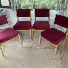 4  light oak Dining Chairs by Next