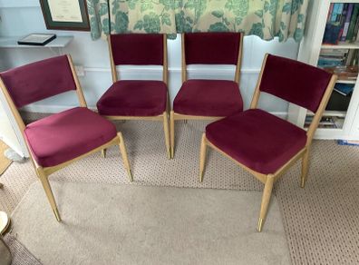 4  light oak Dining Chairs by Next