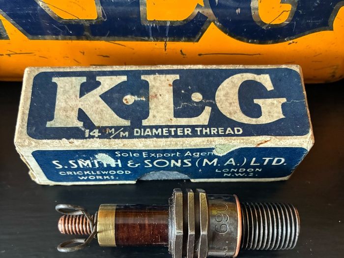 Vintage KLG Spark Plug Advertising Collection