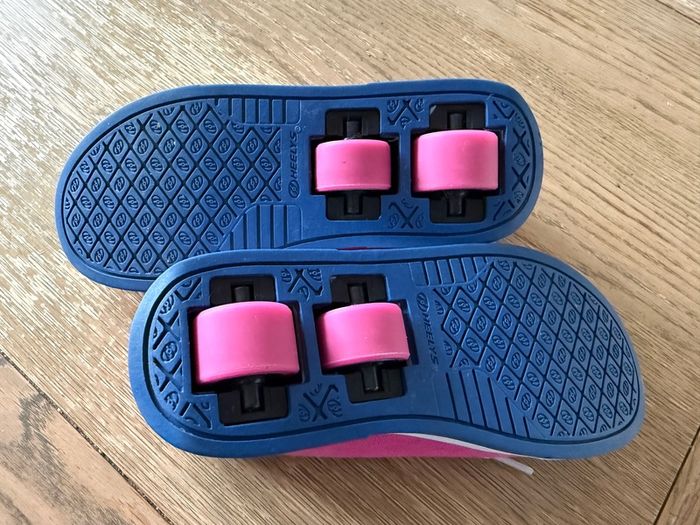 Pink Heelys - UK Size 12 - Excellent Condition