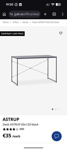 Desk Jysk Astrup