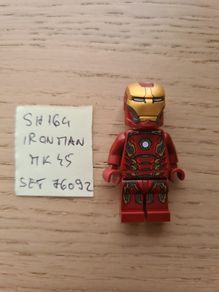 lego sh0164 iron man mark 45, set 76092