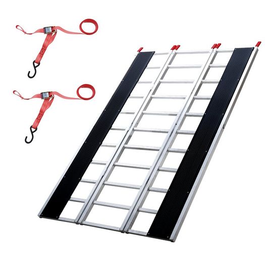 Extra Wide Aluminum Foldable Ramp 1500LBS Capacity Loading Ramp
