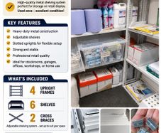 Garage/ Retail / Shop Display Shelving