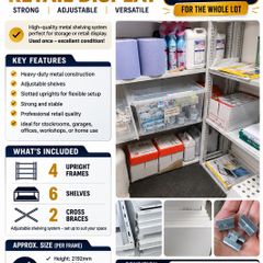 Garage/ Retail / Shop Display Shelving