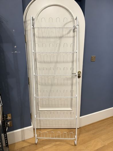 Over the door shoe rack