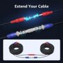 ANNKE 30M/100 ft All-in-One Video Power CCTV Cable, BNC Extension Surveillance Camera Cables for Security Camera Systems | Free BNC Connector (Black) Image 6