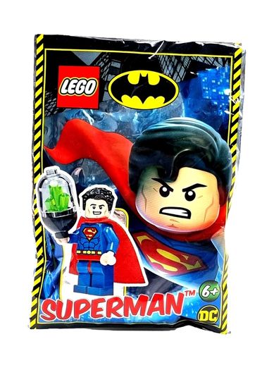 Lego SUPERMAN Minifigure Lego D C Superheroes Lego Minifigure