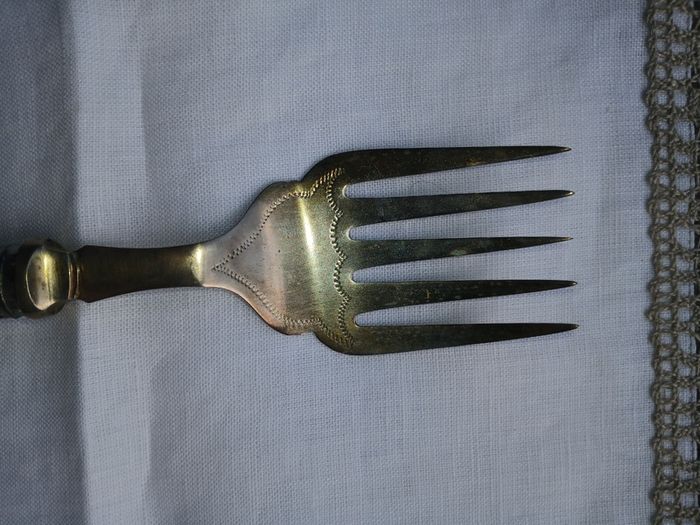 Antique Fish Set - Serving Knife and Fork