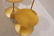 Gold Pillar Candle Holders