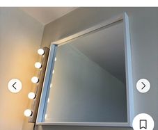 Ikea mirror lights and bulbs