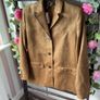 blazer Bnwt H&M size small tan suede effect jacket Image 6