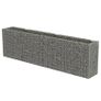 Gabion Raised Bed Galvanised Steel 360x50x100 cm Image 5
