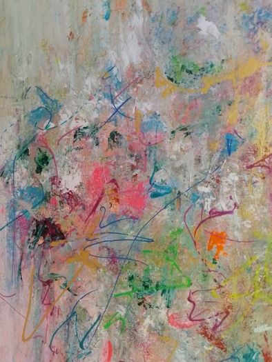 Original Abstract Painting Dublin Painting