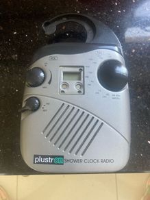 Vintage Shower Clock Radio/Prop
