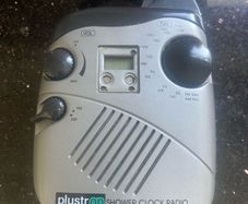 Vintage Shower Clock Radio/Prop