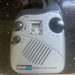 Vintage Shower Clock Radio/Prop
