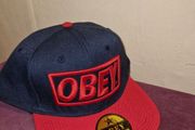 Brand New OBEY snapback cap - Red