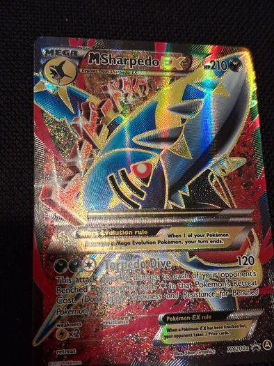 Pokemon Card : Mega Sharpedo EX XY200a