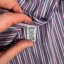 Ralph Lauren Button Down Shirt - Size XL -Striped Classic Fit - Purple Blue Image 9