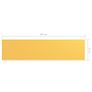 Balcony Screen Yellow 120x400 cm Oxford Fabric Image 5