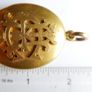 Victorian Gold Plated Photo Locket Picture Jewelry Pendant Image 10