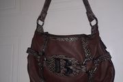 Bulaggi bag-brown with animal print