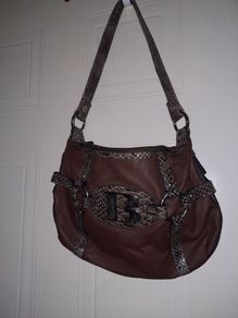 Bulaggi bag-brown with animal print