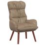 Armchair Cappuccino Artificial Leather Image 2