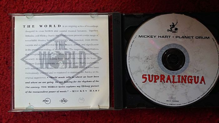 Mickey Hart PLANET DRUM 2 cd set