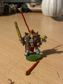 Warhammer 40k Space Wolves Ragnar Blackmane 2nd edition Metal