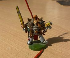 Warhammer 40k Space Wolves Ragnar Blackmane 2nd edition Metal