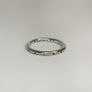 Sterling Silver Pandora ring with cz stones Image 2