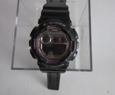 Vintage Casio Mens Black G SHOCK GD 120TS 3427 Digital Watch