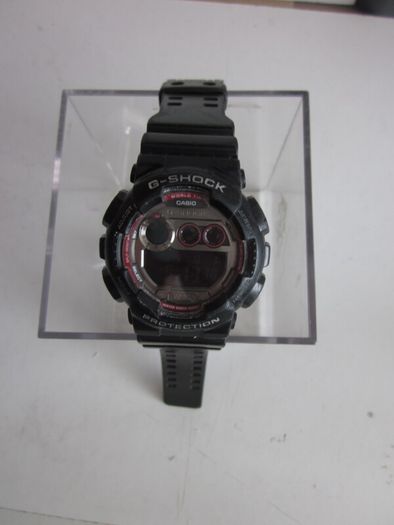 Vintage Casio Mens Black G SHOCK GD 120TS 3427 Digital Watch