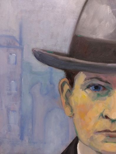 Original Painting of Michael Collins .